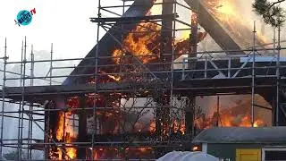 Grote brand in woning aan Heereweg in Schoorl (21 maart 2025)