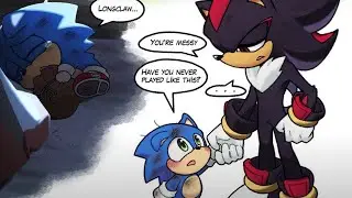 Cute Baby Sonic - Ep #2 | Sonic x Shadow (Sonadow) | Comic Dub