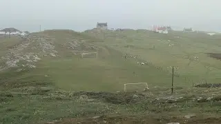 Game of Drones at the world famous #Eriskay football club. 
