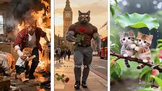 Poor Cat&rsquo;s Journey: Survived Abuse and Heartbreak | Emotional Animated Story