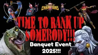2025 Banquet Event Rank Ups – Pushing the Roster