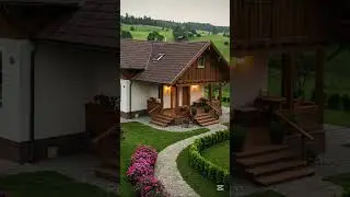 Beautiful Wooden House #nature #home #woodencottage #explore #youtubeshorts #viralshorts