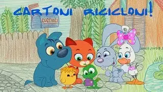 Cartoni Ricicloni con i Mini Cuccioli!! - compilation per bambini