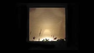 🌩 Calming Night in the 1900s - Heat Thunder, Cicadas, & Soft Record Player Music