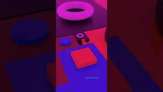 Fibonacci Infinite Loop ♾️ #animation #3d