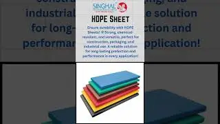 Durable HDPE Sheets &ndash; Strong, Lightweight & Chemical Resistant