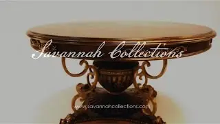French Furniture Dining Table by Savannah Collections Thomasville
