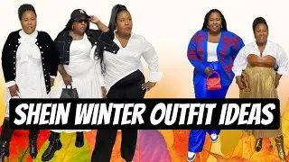 Зимняя коллекция SHEIN PLUS SIZE // 2023/2024 // Идеи для праздничного образа