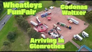Wheatley’s Funfair Glenrothes 🎠 Codonas Waltzer Ride Arrives September 2025