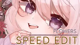 Flowers (New Style!)|Gacha Club Speed Edit #8 - Mango Sprite