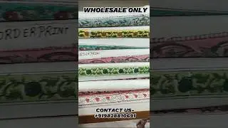 Save Big with Vandanahandicrafts Hand Block Print Fabrics Wholesale!
