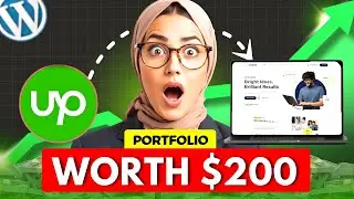 Build Upwork Client Website in JUST 5 Minutes Worth  $200 | WordPress | Portfolio