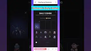 Pixelverse Daily Combo💲| pixetap today combo #shorts #ytshorts #pixelverse #crypto #earnmoneyonline