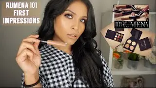 RUMENA 101 MAKEUP! First Impressions & Swatches