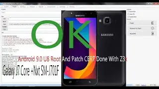 How To Root Samsung J7 Core SM-J701F 9.0  IMEI Repair&  Root And Patch CERT Done