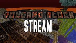 Přež&iacute;v&aacute;me obklopeni l&aacute;vou! 👉 Volcano Block ⛏
