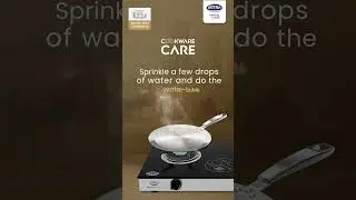 Perfect Timing, Perfect cooking | Water Test On Your Tri-ply Tawa | #elgiultra