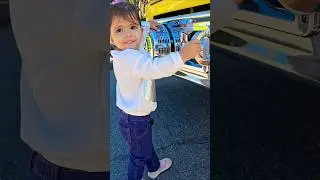 Touch a Truck #fun #familytime #kidactivities #learning #firetruck #fatherdaughter #oxnard #shorts