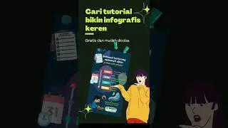 MEMBUAT INFOGRAFIS DI HP DENGAN POLOTNO STUDIO #short
