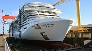MSC Meraviglia construction | Behind the Scenes Look | Complete Version