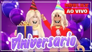 🍰 LIVE de ANIVERS&Aacute;RIO DA BLOXYMILA  || VEM COMEMORAR COM A GENTE!