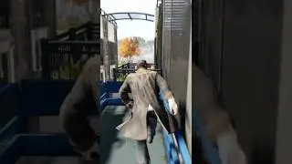Chill Watch Dogs Run #shorts #gaming #watchdogs #parkour #hacking