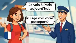 Легкие французские диалоги | Разговоры в аэропорту