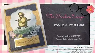 The Creative Escape - Pop Up & Twist Card