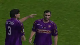 Fiorentina vs Benfica , PES 6 2006 , Playstation PS2/PC