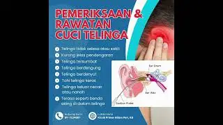 Pemeriksaan & Rawatan Telinga di Klinik Primer Nilam Puri #kotabharukelantan #sakittelinga #drlyna