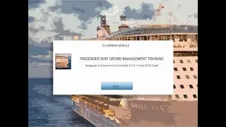 ELM Passenger ship crowd management training