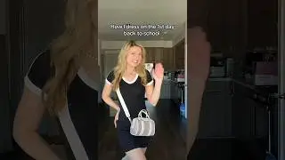 How I dress on the first day of school vs the 4th&hellip;#backtoschool #shortsfeed #funny #outfit