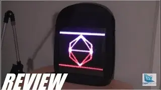 ОБЗОР: Рюкзак со светодиодным дисплеем (Wi-Fi Smart Backpack)