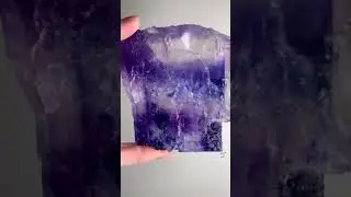 Blue Halite with Fluid Inclusions