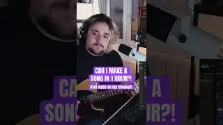 GO WATCH ME TRY TO MAKE A SONG IN 1 HOUR! #guitar #metal #guitarist #music