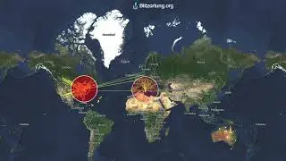 Live Lightning Strike In Real Time powered by Blitzortung.org