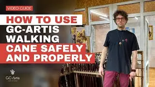 HOW TO USE A GC-ARTIS WALKING CANE SAFELY AND PROPERLY