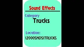 Trucks Sound Effects | &copy;️Non copyright | @DG_MuGiC_studio