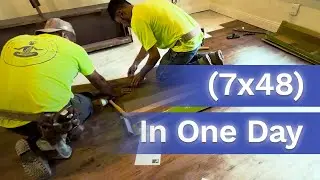 Orlando SPC Vinyl Flooring Installation (7x48): One-Day Turnaround