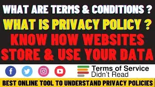 ToSDr.org | What are ToS? | What is Privacy Policy? | Learn to Understand Terms of Service Very Fast