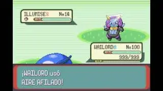 POKEMON EMERALD | WAILORD | AIRE AFILADO | AIR CUTTER