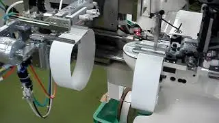 HAMS MHA-PEJ200 Automatic Elastic Band Joining Industrial Sewing Machine with JUKI LK-1920