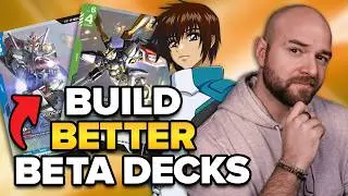 How To Build A Gundam Card Game Beta Deck