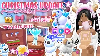 ADOPT ME WINTERFEST WEEK 4 UPDATE! ❄️💕 | I GOT MEGA FROSTCLAW?! 😱