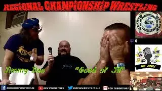 Highlight: Mr OohLaLa crashes the announce table during intermission!
