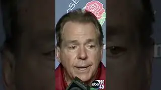 Saban speaks following 27-20 loss to Michigan in Rose Bowl 2024