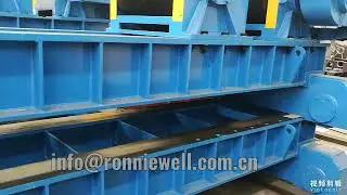 Blasting rotator for tank vessel sand blasting TSA Treatment
