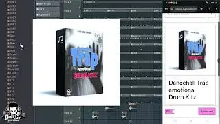 Dancehall Trap emotional Drum Kitz 2025 | Sample Pack Download