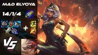 MAD Lions Elyoya JUNGLE Qiyana vs Naafiri - EU Grandmaster Patch 26.2