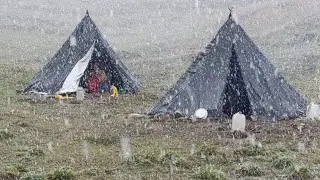 Heavy Snowfall Day in Nepali mountain village life in Dolpa Nepal | Documentary Video | all Content